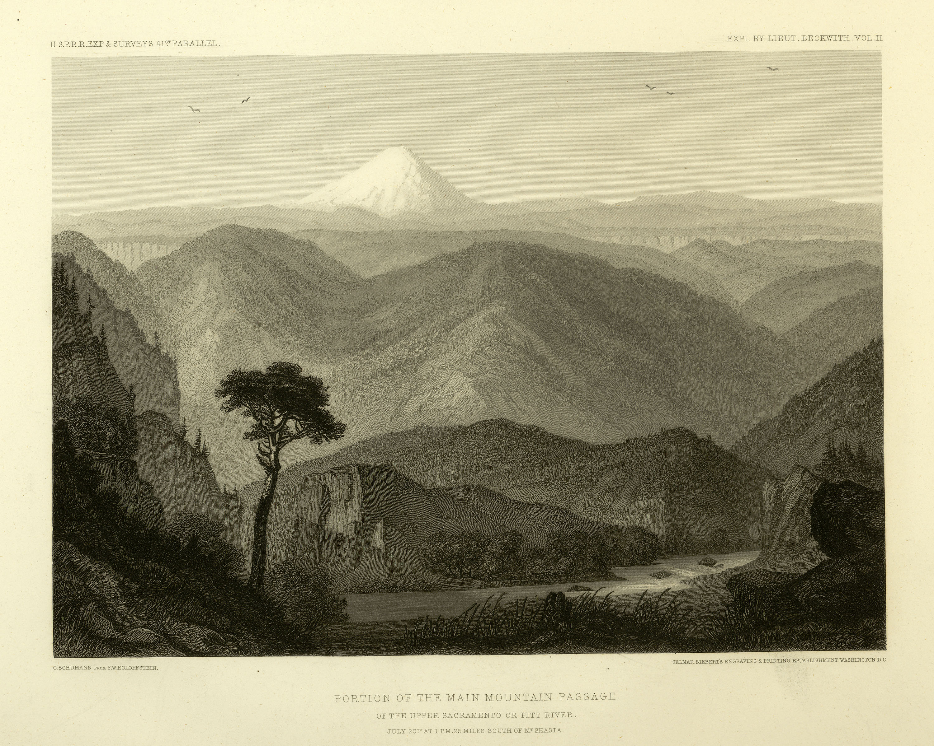 black and white drawing of a series of mountains, short to tall